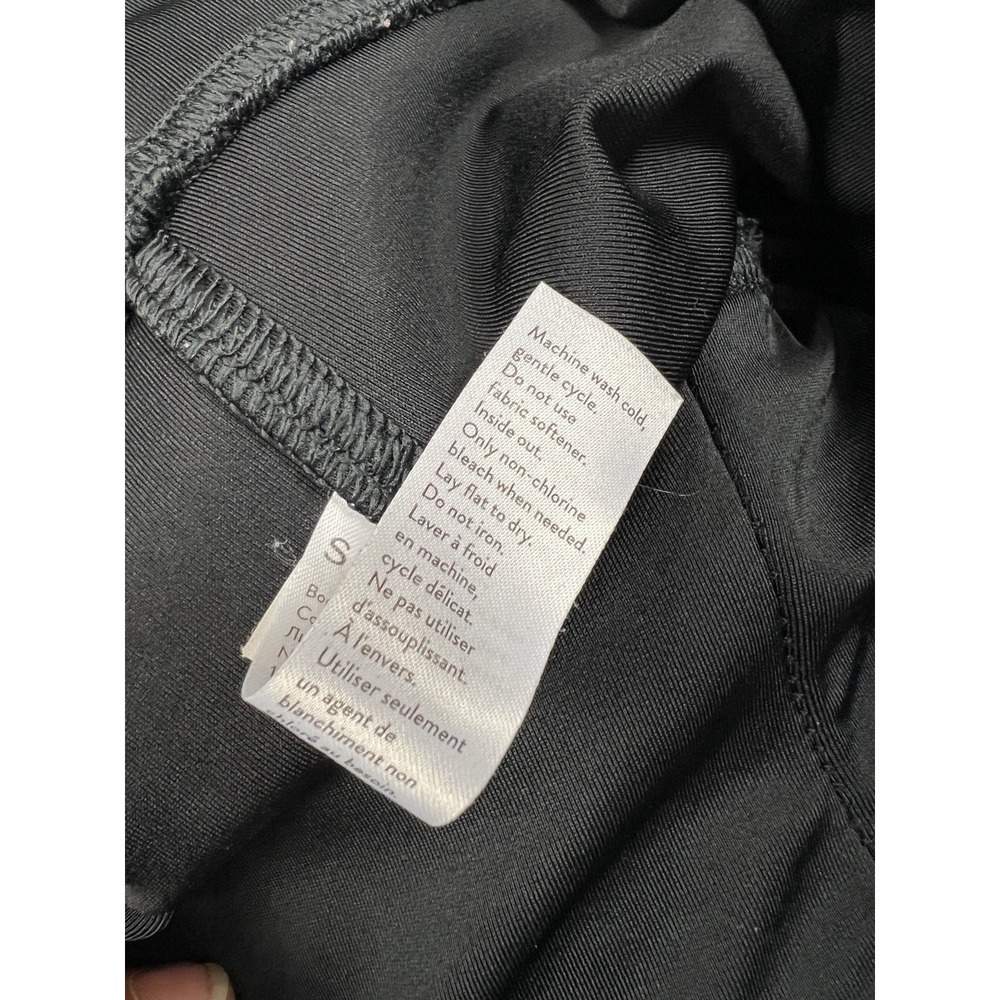 Spanx‎ by Sara Blakely Leggings Womens Small Black Leather Look Ankle - Picture 12 of 13
